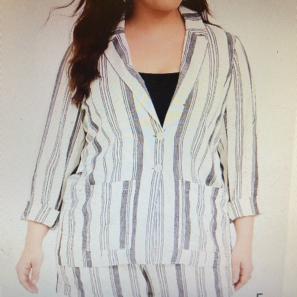 Linen blazer